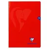 Image de Cahier de 96 pages Seyès Clairefontaine Mimesys 21 x 29,7 cm Rouge