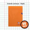 Image de Cahier grand format Clairefontaine Mimesys A4 96 pages Orange
