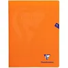 Image de Cahier de 96 pages séyès Clairefontaine Mimesys 17 x 22 cm Orange