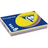Image de CLAIREFONTAINE Ramette 500 Feuilles Papier 80g A4 210x297 mm Certifié FSC Assorti Fluo