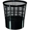 Image de Bi-Silque Courbe en papier Cep Basics, variété, 16 L, Poubelle, Noir