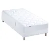 Image de Ensemble Matelas Ressorts 5 Zones Etoile + Sommier 90x190 Sommier Blanc