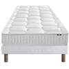 Image de Ensemble Matelas Ressorts Cosmos + Sommier 90x190 Sommier Blanc
