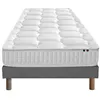 Image de Ensemble Matelas Ressorts Cosmos + Sommier 90x190 Sommier Gris Chine