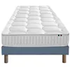 Image de Ensemble Matelas Ressorts Cosmos + Sommier 90x190 Sommier Bleu Denim