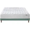 Image de Ensemble Matelas Ressorts Fermes Biconiques Spectre + Sommier 140x190 Sommiervert Celadon