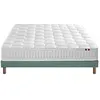 Image de Ensemble Matelas Ressorts Cosmos + Sommier 140x190 Sommier Vert Celadon