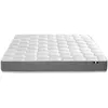 Image de Matelas mousse 140x190 cm idliterie accueil enveloppant soutien ferme epaisseur 14 cm Non specifie zones drap-housse housse de matelas protege-matelas