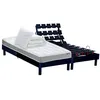Image de Pack relaxation mémoire de forme + couette + oreillers + sommier FABRICATION France 2x90 x 200 cm