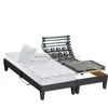 Image de Pack relaxation 100% latex 5 zones 85kg/m3 +couette + oreillers + sommier FABRICATION FRANCE 2x80 x 200 cm