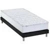Image de Ensemble Matelas Ressorts Astre + Sommier - 90 x 190 cm, Sommier - Noir