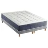 Image de Ensemble Matelas Ressort 7 zones + Mémoire de forme + Sommier KING STYLE Fabriqué en France 2x80 x 200 cm, Sommier Gris chiné