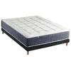 Image de Ensemble Matelas Ressort 7 zones + Mémoire de forme + Sommier KING STYLE Fabriqué en France 140 x 190 cm, Sommier Noir