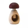 Image de Casse noix champignon en hêtre - Roger Orfèvre - Marron - Bois