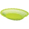 Image de Corbeille Pain Vintage Ovale Vert Anis 25x18cm