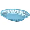 Image de Corbeille Pain Vintage Ovale Bleu 25x18cm