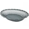 Image de Corbeille à pain 30x24 cm anthracite - Table Passion - Gris - Inox