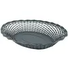 Image de Corbeille Pain Vintage Ovale Gris Givre 30x24cm