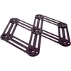 Image de Roger Orfevre - Dessous de plat extensible 6 branches Prune