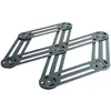 Image de Dessous de plat étirable en inox anthracite 19x35 cm - Roger Orfevre - Gris - Acier Inoxydable (inox)