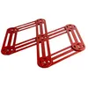 Image de Dessous de plat étirable en inox rouge 19x35 cm - Roger Orfevre - Rouge - Acier Inoxydable (inox)