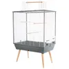 Image de Zolux - Cage à oiseaux Neo Jili 80 cm gris