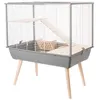 Image de Zolux - Cage Neo muky pour grands rongeurs 58 cm Gris
