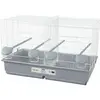 Image de Zolux cage PRIMO CATI 67 cm, gray / white color, Volière + cage