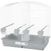 Image de Zolux cage PRIMO CATI Family, gray / white, Cage + enclos