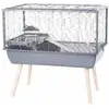 Image de Zolux NEOLIFE 80 Cage à hamster grise, Cage + enclos