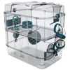Image de Cage pour petits rongeurs Rody 3 duo bleu
