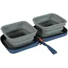 Image de Zolux Bvk 2in1 Opvouwbare Voerbak En Drinkbak Blauw (70 cl), Gamelle