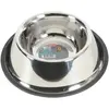 Image de Zolux Bowl Inox on rubber 0.9 l spaniel (90 cl), Gamelle