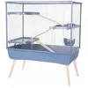 Image de Zolux Neolife 100 XL blue - Cage à lapins, Cage + enclos