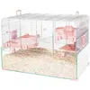 Image de Zolux Panas couleur 60 - Cage pour rongeurs - Rose, Cage + enclos