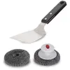 Image de Kit nettoyage Le Marquier AGR96 1 spatule et Boules inox Noir et Argent