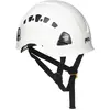 Image de Petzl, Casque + charlotte, Casque de protection pour sol et hauteur - blanc - ventilé