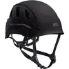 Image de Petzl, Casque + charlotte, Casque de protection léger pour sol et hauteur - noir (53 - 63 cm)