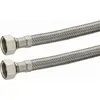 Image de Flexible sanitaire inox femelle F3/8 (12x17) NOYON & THIEBAULT - L 150 mm - DN8 - 2042-15PLL1