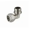 Image de Coude à compression pour tube multicouche NOYON & THIEBAULT - Ø 16 mm à visser mâle M1/2' (15x21) - 3930-1516L1