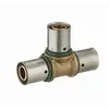 Image de Té égal à sertir profil TH pour tube PER NOYON & THIEBAULT - Ø 20 mm Bague à sertir en inox - 3790-20L1