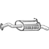 Image de Silencieux Arrière Bosal 163-063