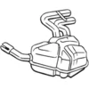 Image de Silencieux Arrière Bosal 247-041