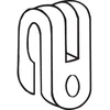 Image de 1 Silent-bloc Échappement Bosal 255-247 = 255-014