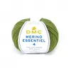 Image de Pelote de laine Merino Essentiel 4 - DMC - Certifié Oeko-Tex(...) - 874 Vert