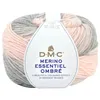Image de Pelote de Laine Merino Essentiel Ombre - 150g - DMC : Laine Dégradée pour Projets d'Automne/Hiver(...) - 1005 Rose et Gris