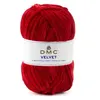 Image de Fil Layette Chenille VELVET - 100g - DMC : Douceur et Chaleur pour Tous Vos Projets(...) - 16 Rouge