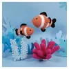 Image de Kit Amigurumi Poisson Clown DMC   Idéal débutant(...) - Multicolore