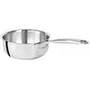 Image de Cristel Casserole à manche Castel Pro, 18 cm, Poêle + casserole, Argent