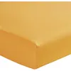 Image de Drap housse Sahara en percale de coton 80 fils 180 x 200 cm
